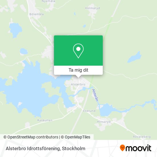 Alsterbro Idrottsförening karta
