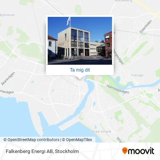 Falkenberg Energi AB karta