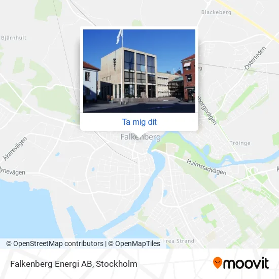 Falkenberg Energi AB karta