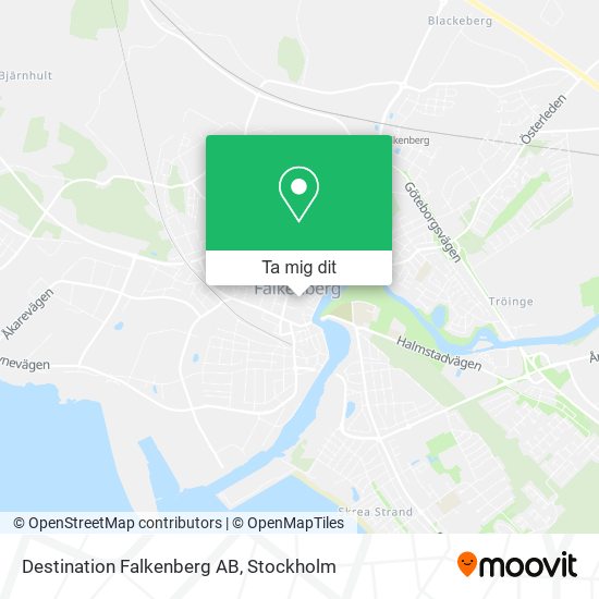 Destination Falkenberg AB karta