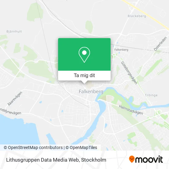 Lithusgruppen Data Media Web karta