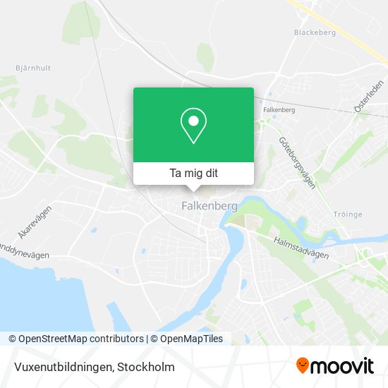 Vuxenutbildningen karta