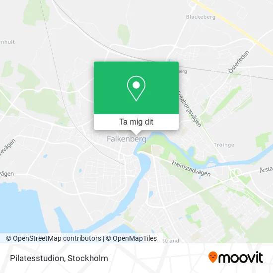 Pilatesstudion karta