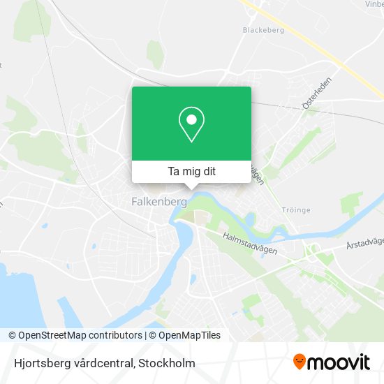 Hjortsberg vårdcentral karta