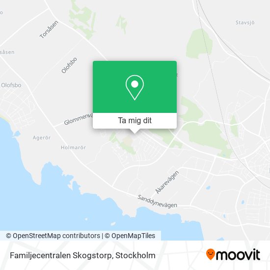 Familjecentralen Skogstorp karta