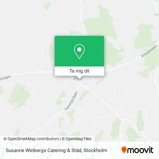 Susanne Winbergs Catering & Städ karta