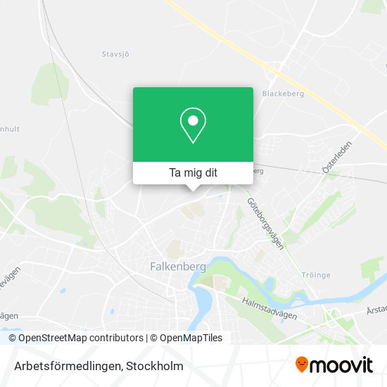 Arbetsförmedlingen karta