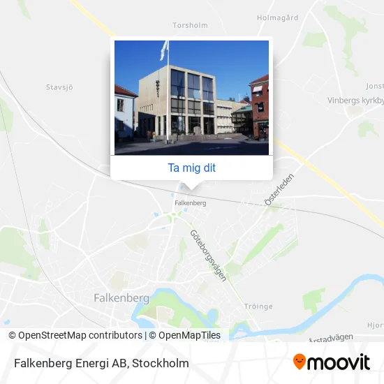 Falkenberg Energi AB karta