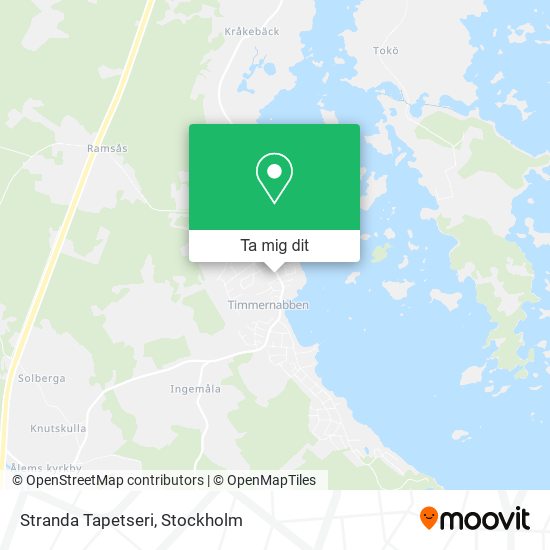 Stranda Tapetseri karta
