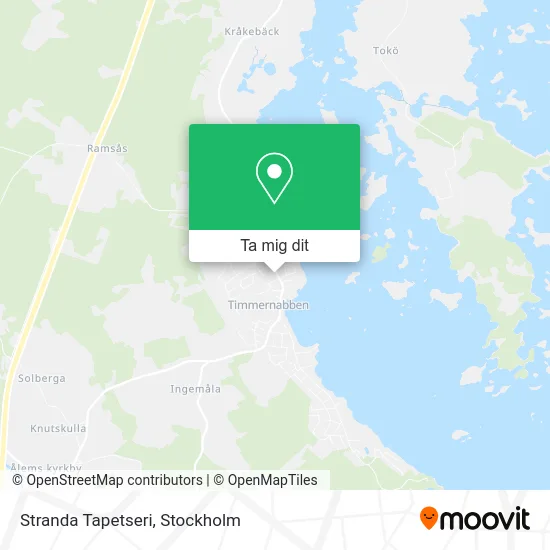 Stranda Tapetseri karta