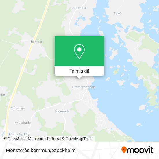 Mönsterås kommun karta