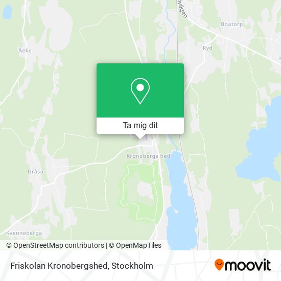 Friskolan Kronobergshed karta