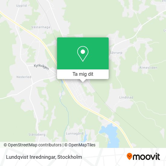 Lundqvist Inredningar karta