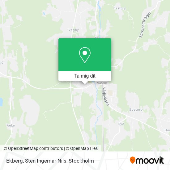 Ekberg, Sten Ingemar Nils karta