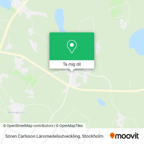 Sören Carlsson Läromedelsutveckling karta