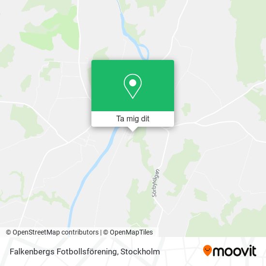 Falkenbergs Fotbollsförening karta