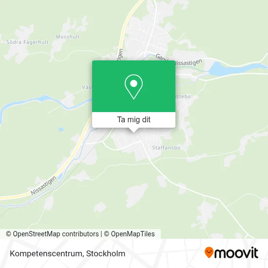 Kompetenscentrum karta