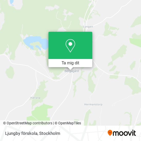 Ljungby förskola karta