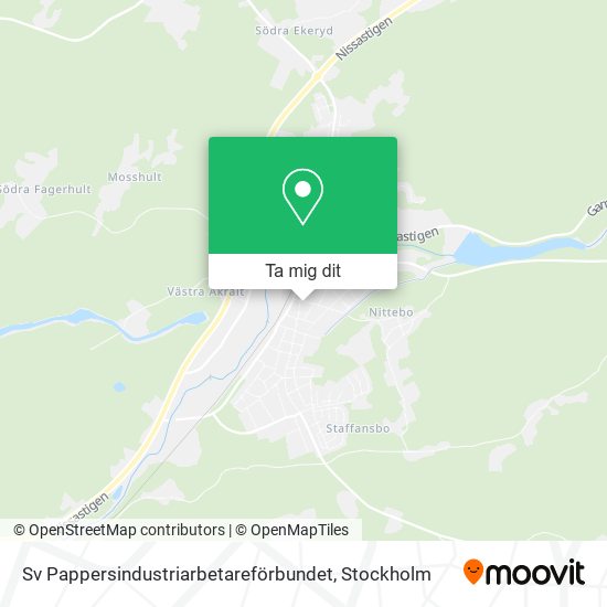 Sv Pappersindustriarbetareförbundet karta
