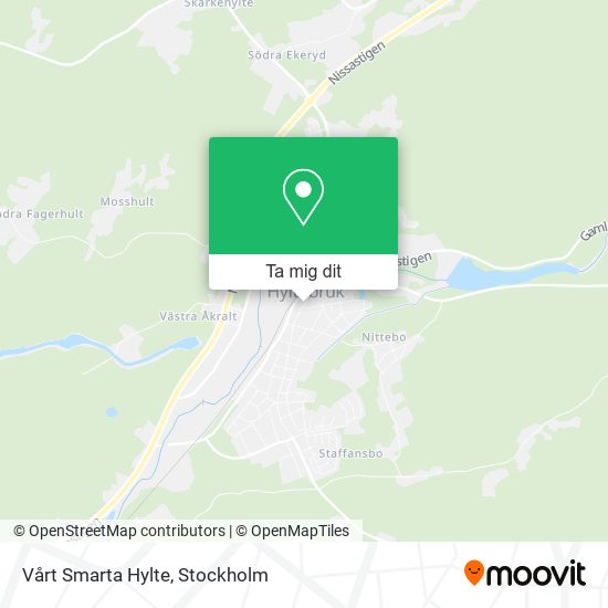 Vårt Smarta Hylte karta
