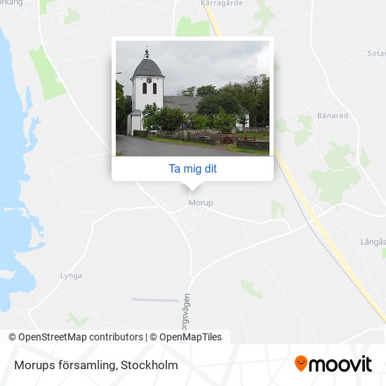 Morups församling karta