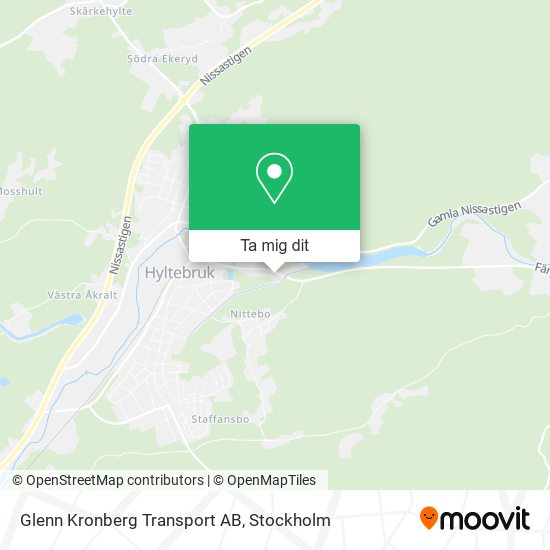 Glenn Kronberg Transport AB karta
