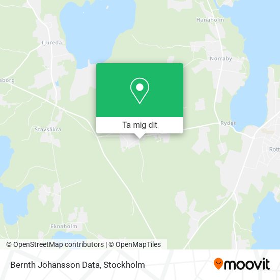 Bernth Johansson Data karta