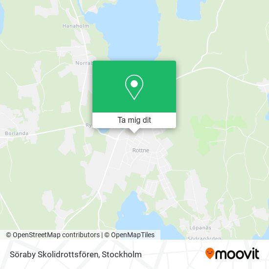 Söraby Skolidrottsfören karta