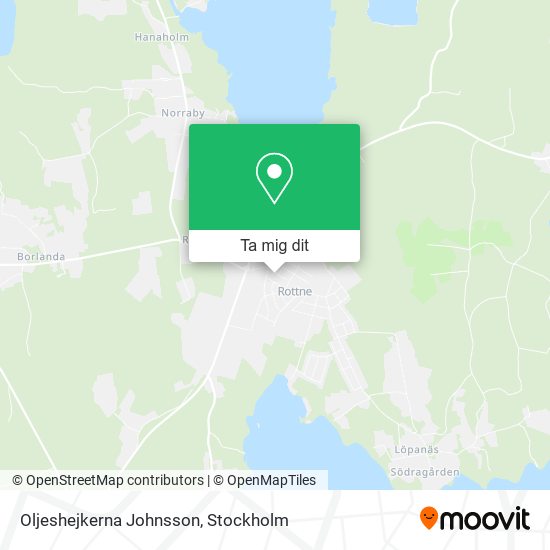 Oljeshejkerna Johnsson karta