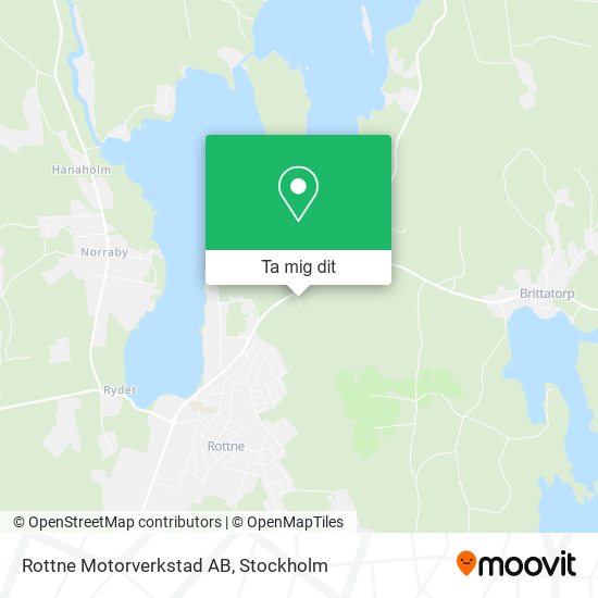 Rottne Motorverkstad AB karta
