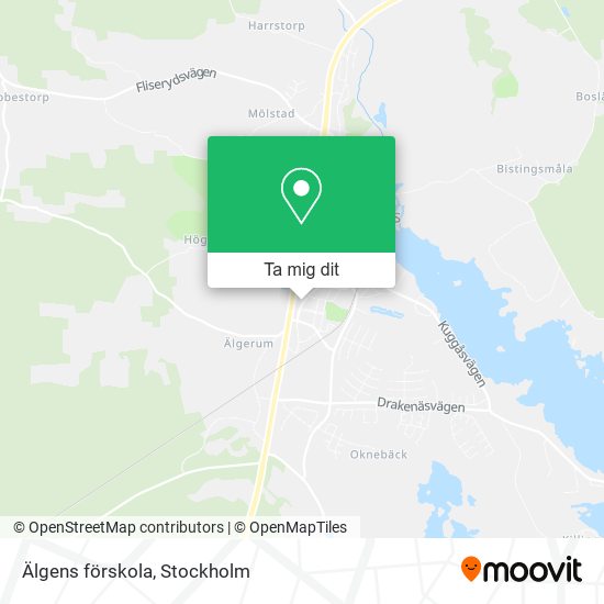 Älgens förskola karta