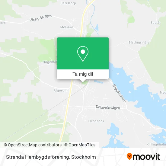 Stranda Hembygdsförening karta