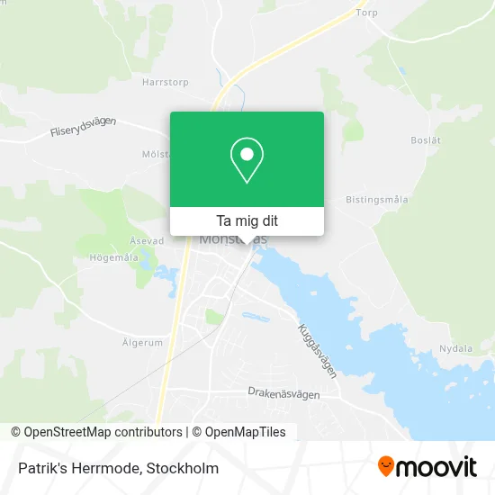 Patrik's Herrmode karta