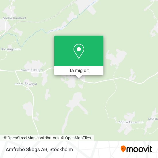 Amfrebo Skogs AB karta