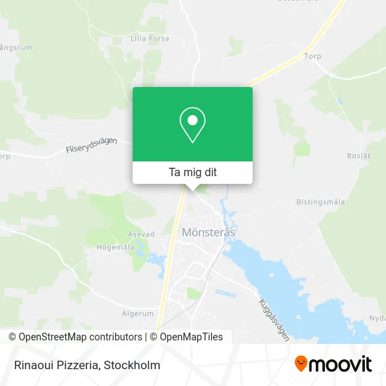 Rinaoui Pizzeria karta