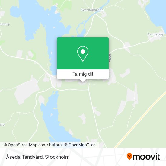 Åseda Tandvård karta