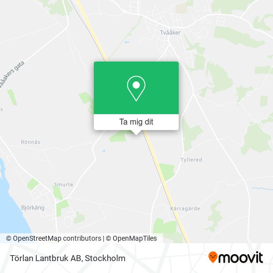 Törlan Lantbruk AB karta