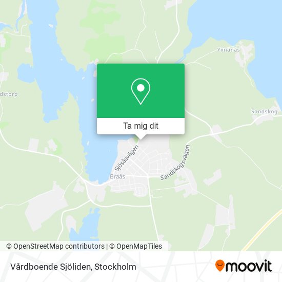 Vårdboende Sjöliden karta