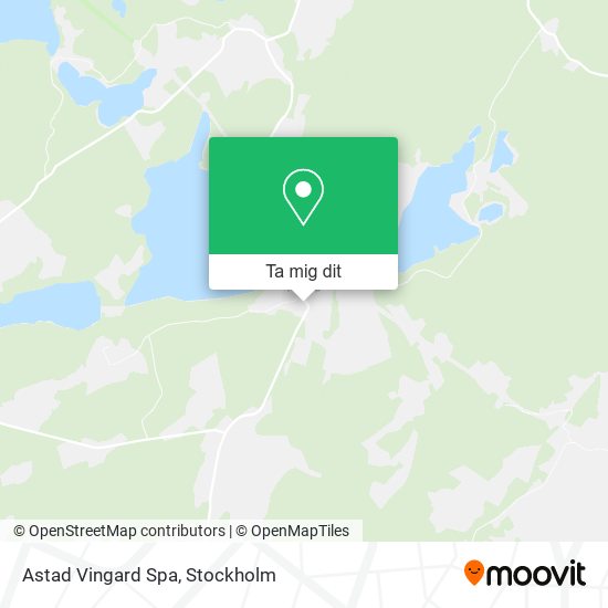 Astad Vingard Spa karta