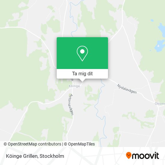 Köinge Grillen karta