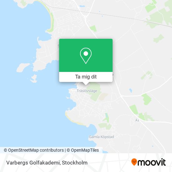 Varbergs Golfakademi karta