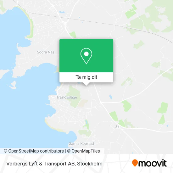 Varbergs Lyft & Transport AB karta