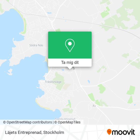 Läjets Entreprenad karta
