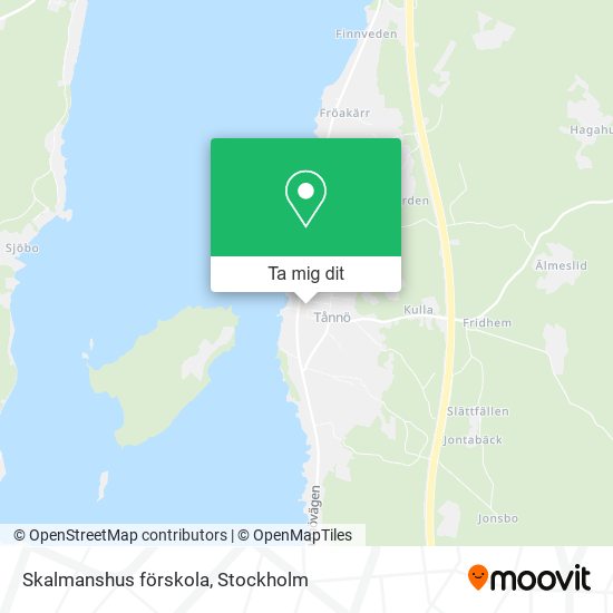 Skalmanshus förskola karta