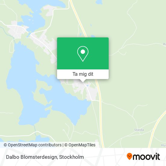 Dalbo Blomsterdesign karta