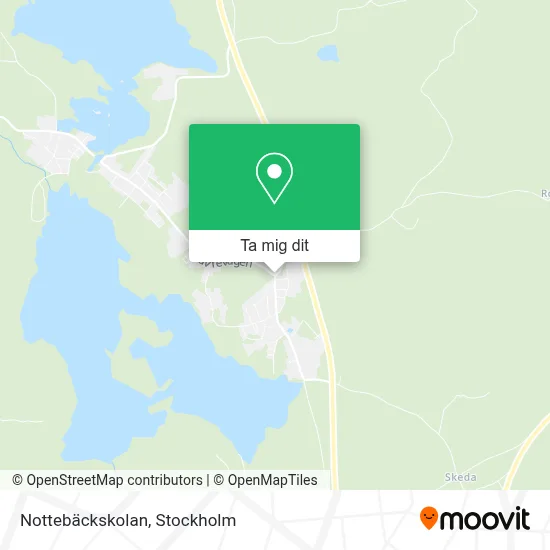 Nottebäckskolan karta