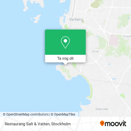 Restaurang Salt & Vatten karta