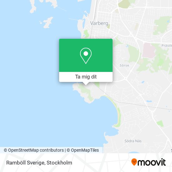 Ramböll Sverige karta