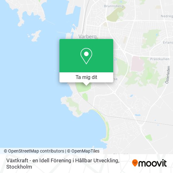 Växtkraft - en Idell Förening i Hållbar Utveckling karta