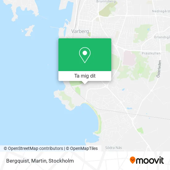 Bergquist, Martin karta